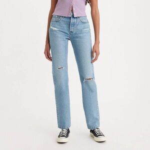 Levi's Women's 501™ High-Rise Straight
Jeans - Lane Change 29